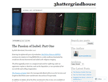 Tablet Screenshot of 3hattergrindhouse.com